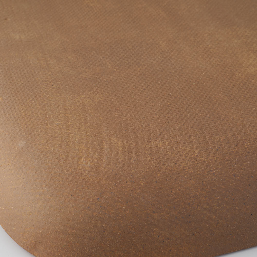 やちむん 一翠窯 長方皿(大) ヘゴ 白(キビ灰) やちむん 一翠窯 やちむん