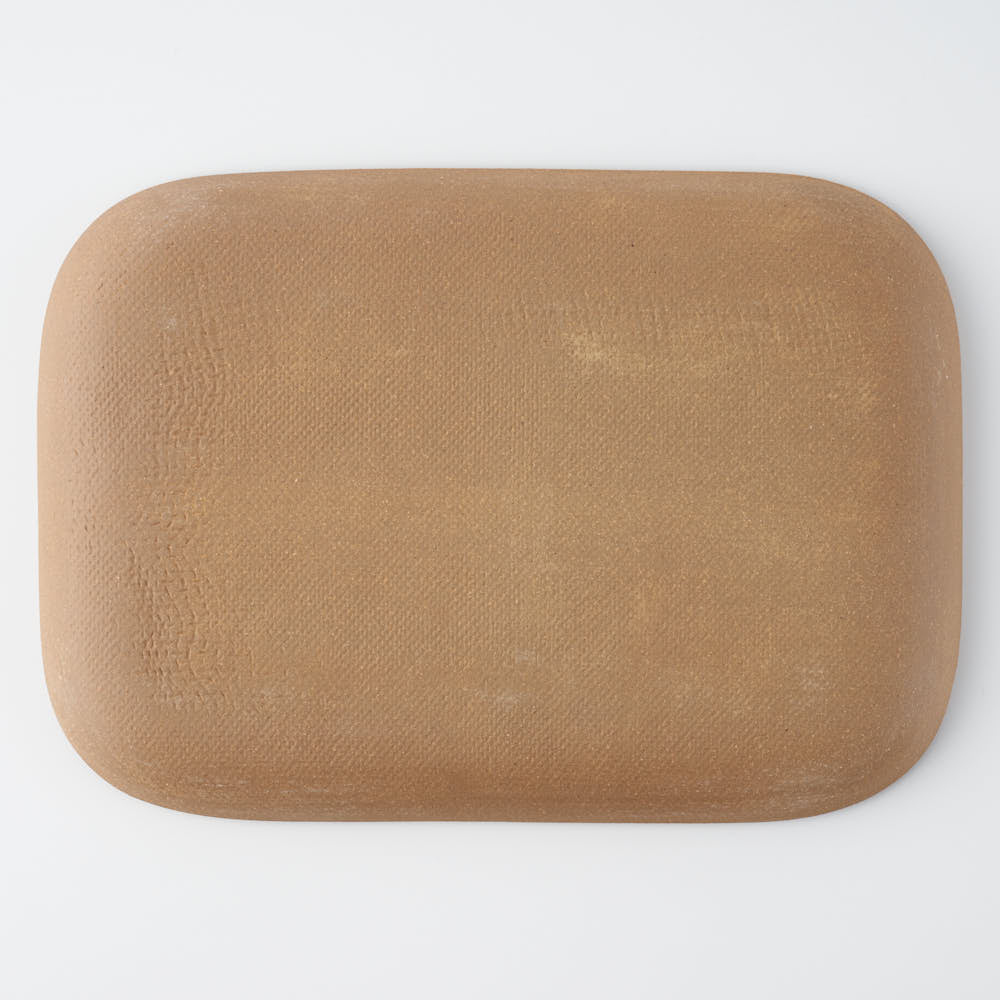 やちむん 一翠窯 長方皿(大) タイル 黄 やちむん 一翠窯 やちむん