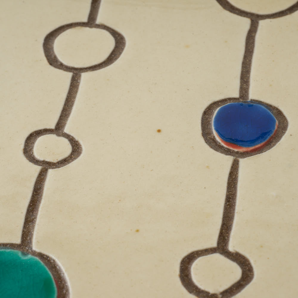 やちむん 一翠窯 長方皿(大) ボンボン やちむん 一翠窯 やちむん