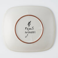 POTPURRI Fajans handpaint カップ&ソーサー Green Reef POTPURRI 陶磁器作家もの