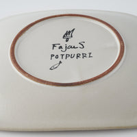 POTPURRI Fajans handpaint カップ&ソーサー Green Reef POTPURRI 陶磁器作家もの