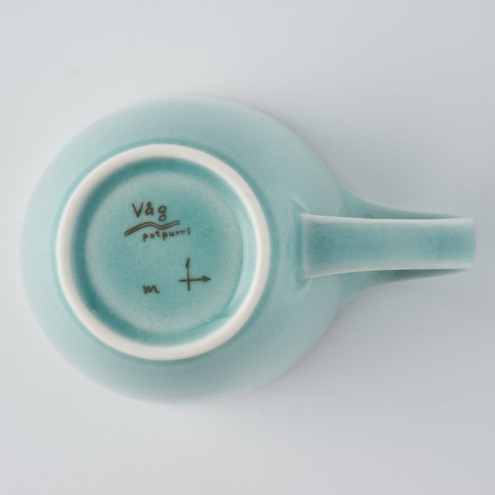 POTPURRI vag マグカップ Green POTPURRI 陶磁器作家もの