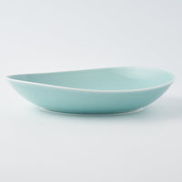 POTPURRI vag パスタプレート Green POTPURRI 陶磁器作家もの