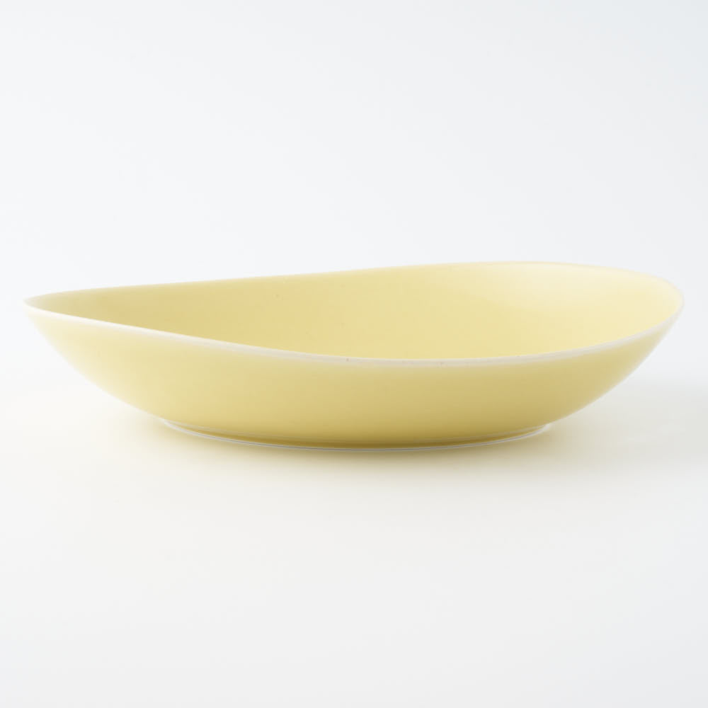 POTPURRI vag パスタプレート Yellow POTPURRI 陶磁器作家もの