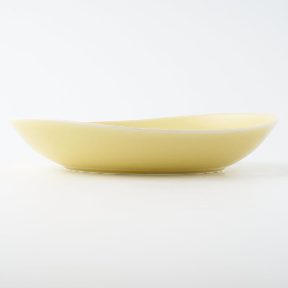 POTPURRI vag パスタプレート Yellow POTPURRI 陶磁器作家もの