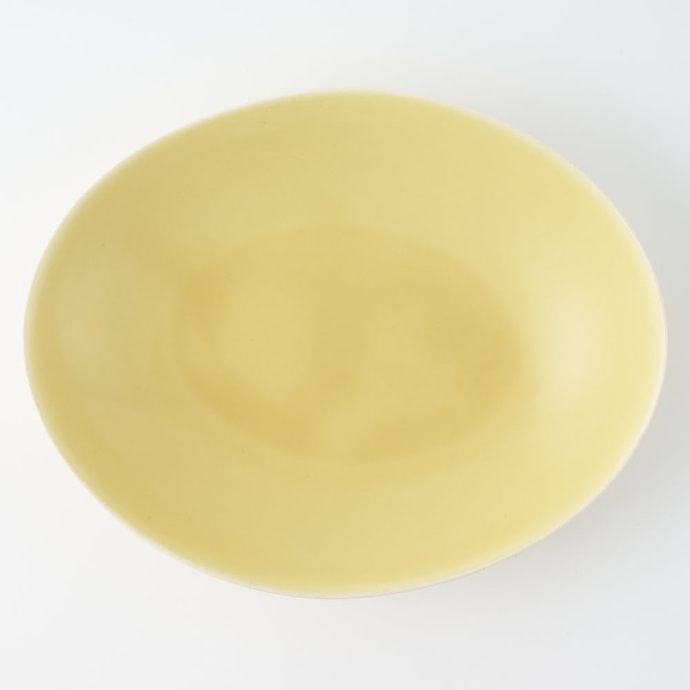 POTPURRI vag パスタプレート Yellow POTPURRI 陶磁器作家もの