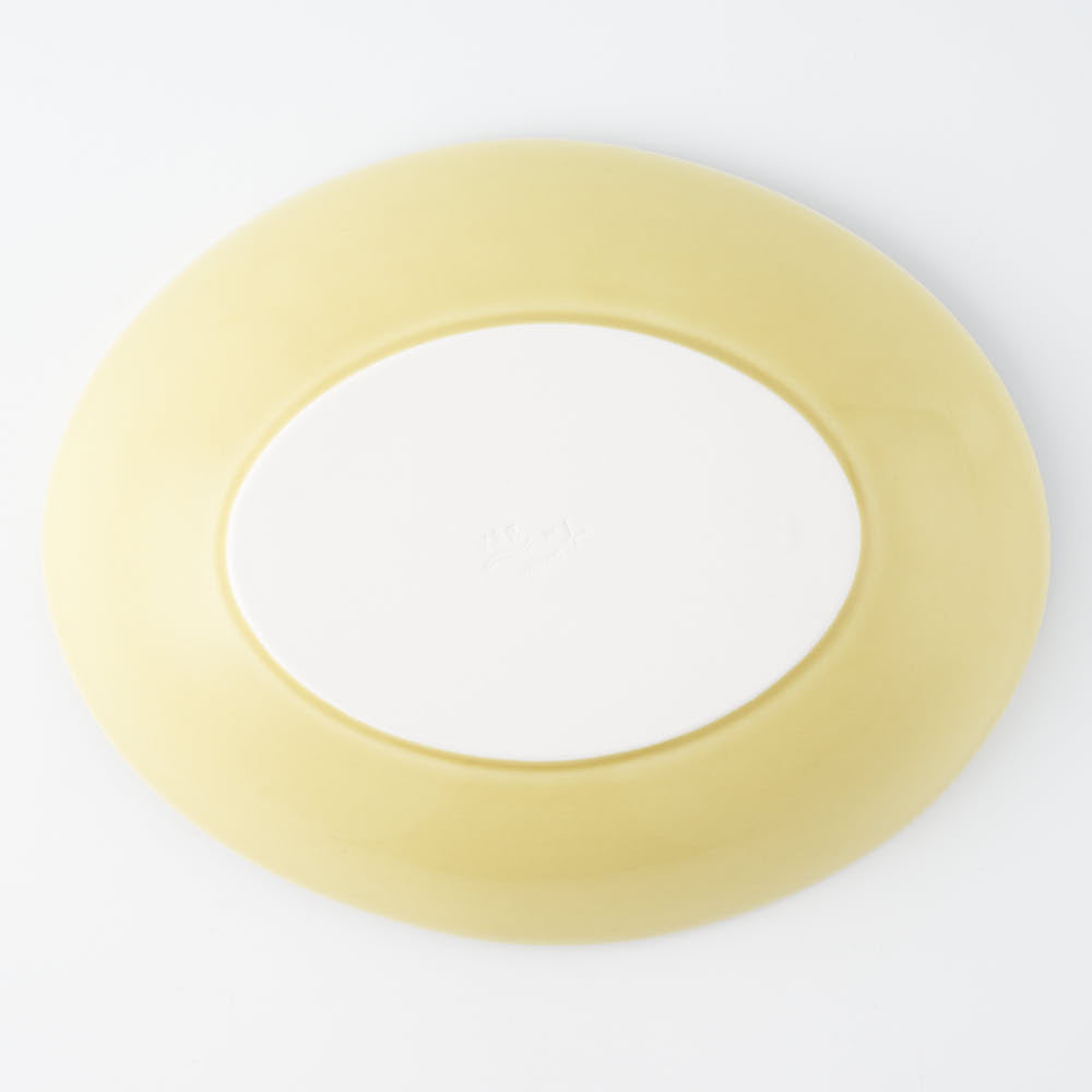 POTPURRI vag パスタプレート Yellow POTPURRI 陶磁器作家もの