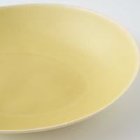 POTPURRI vag パスタプレート Yellow POTPURRI 陶磁器作家もの