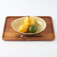 POTPURRI vag パスタプレート Yellow POTPURRI 陶磁器作家もの