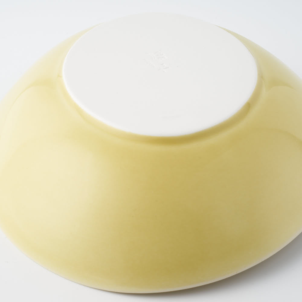POTPURRI vag パスタプレート Yellow POTPURRI 陶磁器作家もの