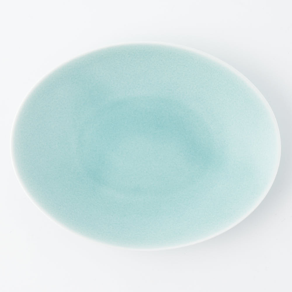 POTPURRI vag プレートS Green POTPURRI 陶磁器作家もの