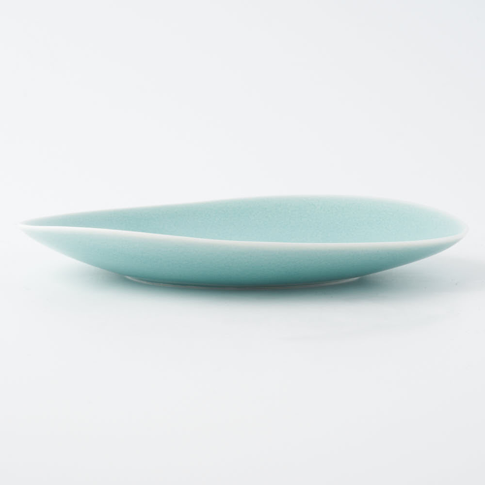 POTPURRI vag プレートS Green POTPURRI 陶磁器作家もの