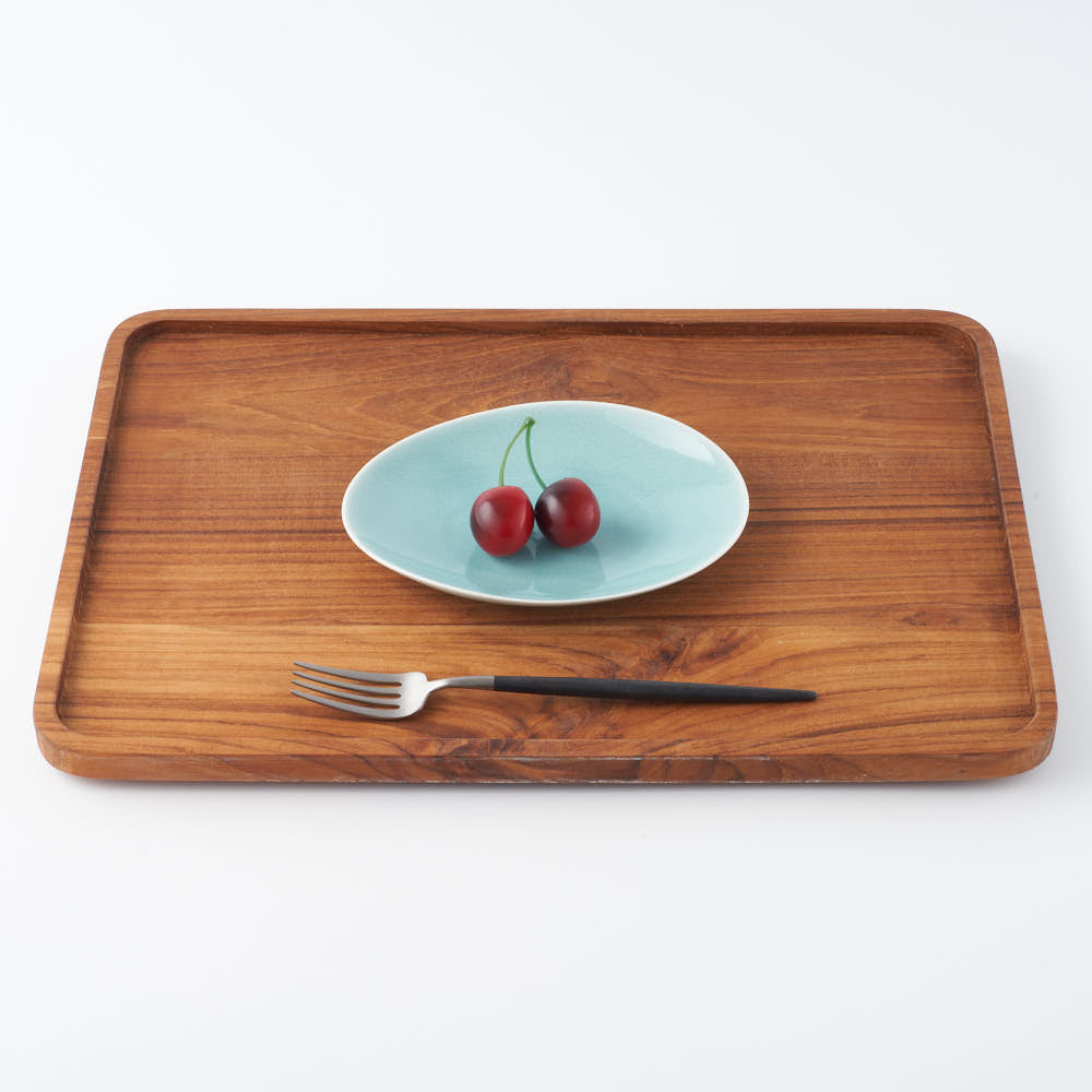 POTPURRI vag プレートS Green POTPURRI 陶磁器作家もの