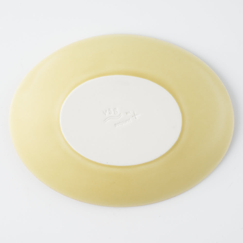 POTPURRI vag プレートS Yellow POTPURRI 陶磁器作家もの