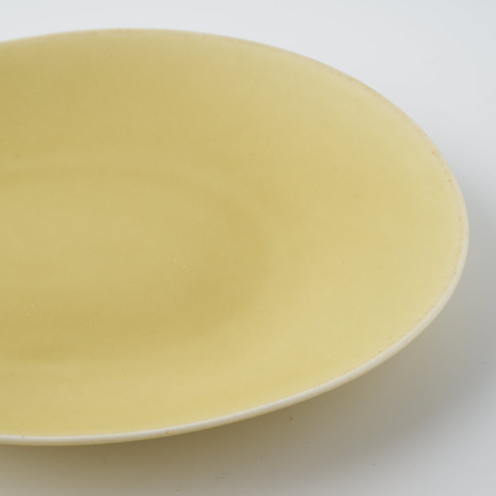 POTPURRI vag プレートS Yellow POTPURRI 陶磁器作家もの