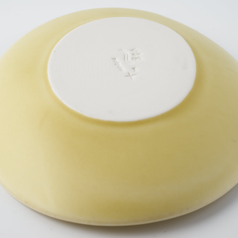 POTPURRI vag プレートS Yellow POTPURRI 陶磁器作家もの