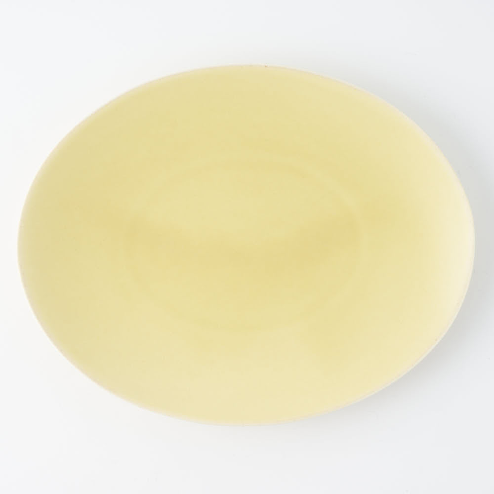 POTPURRI vag プレートM Yellow POTPURRI 陶磁器作家もの