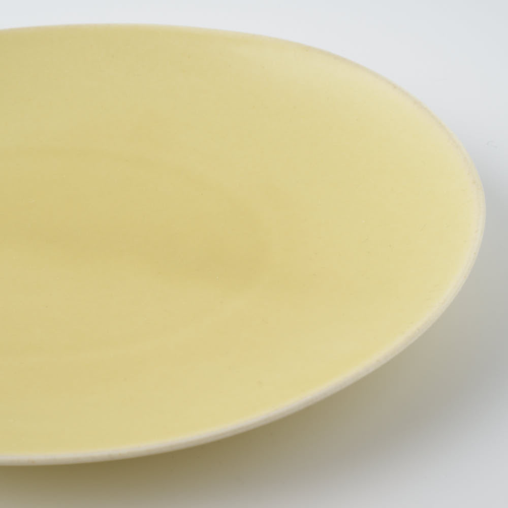 POTPURRI vag プレートM Yellow POTPURRI 陶磁器作家もの