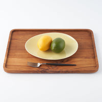 POTPURRI vag プレートM Yellow POTPURRI 陶磁器作家もの