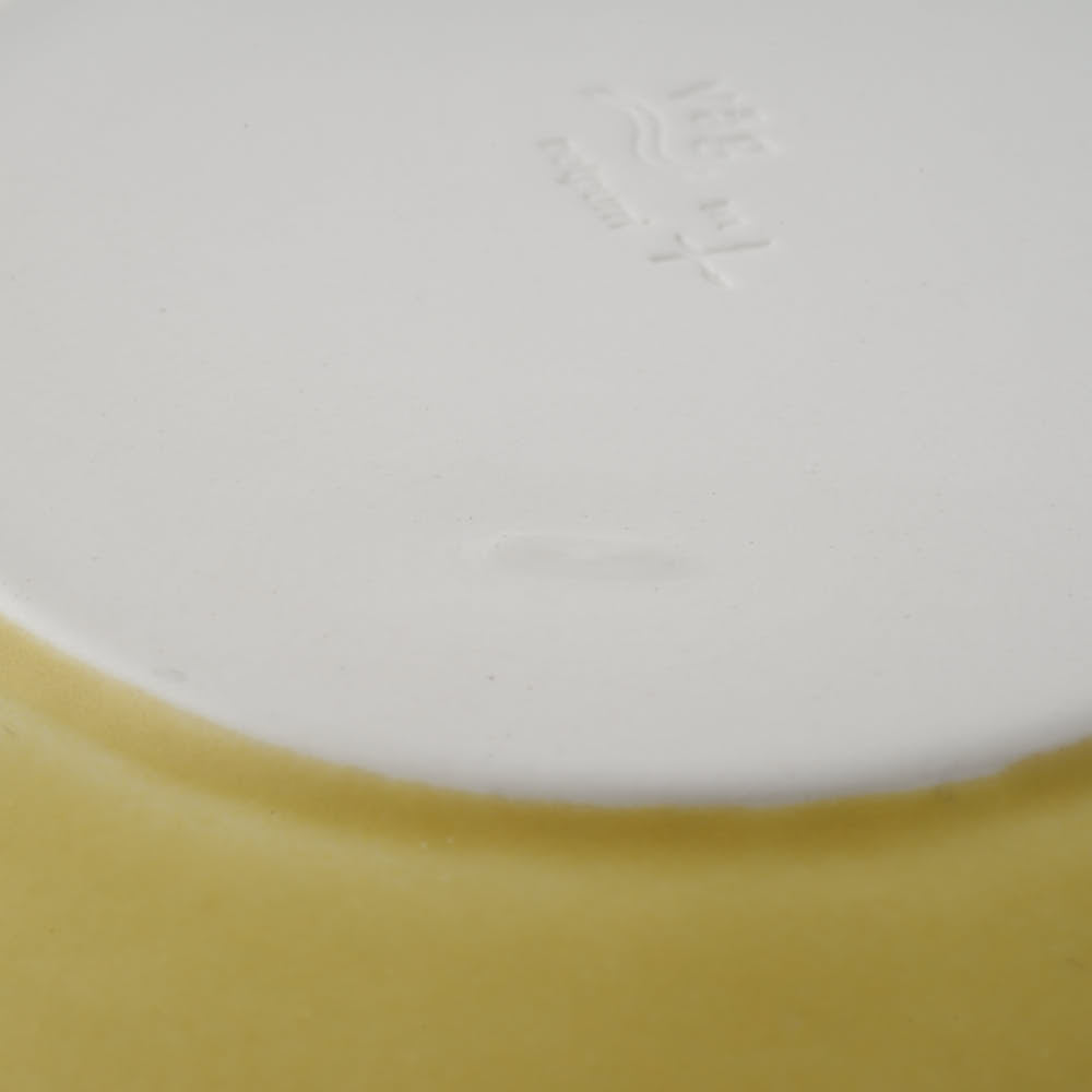 POTPURRI vag プレートM Yellow POTPURRI 陶磁器作家もの