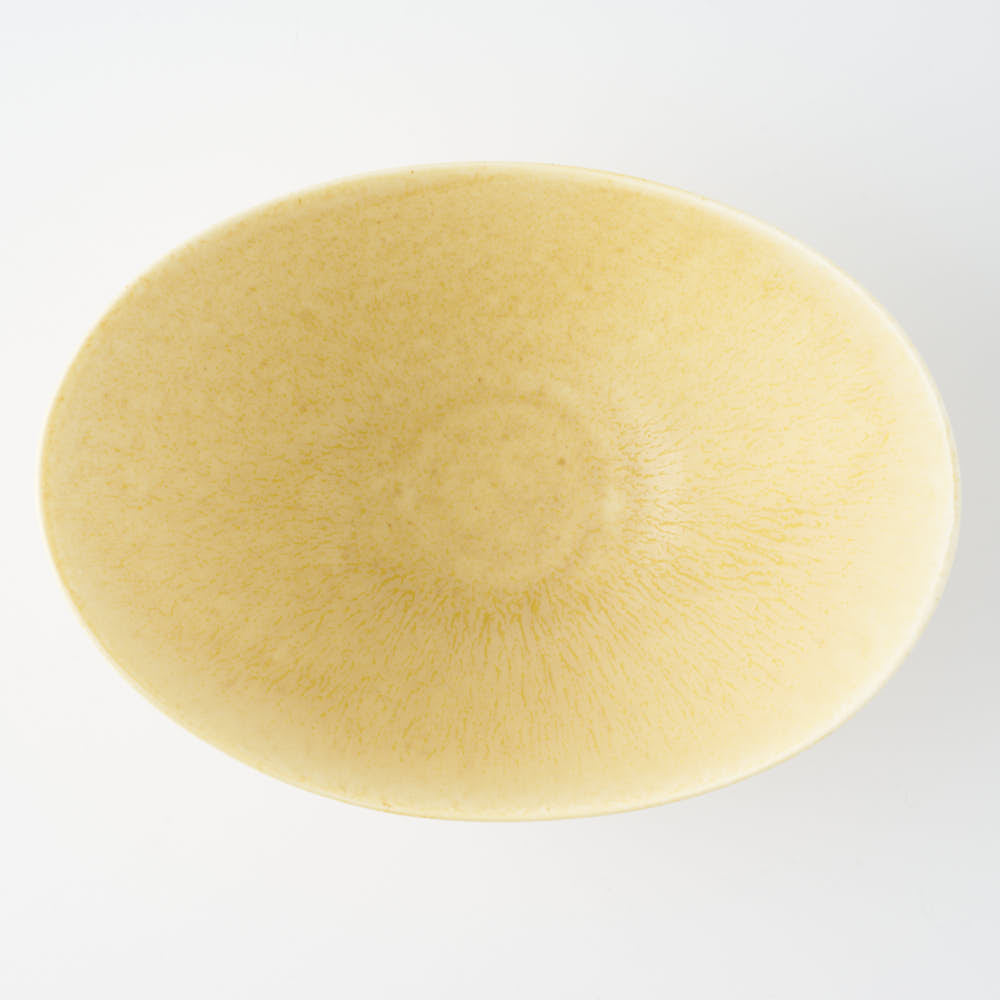 POTPURRI Glanta Bowl M Yellow POTPURRI 陶磁器作家もの