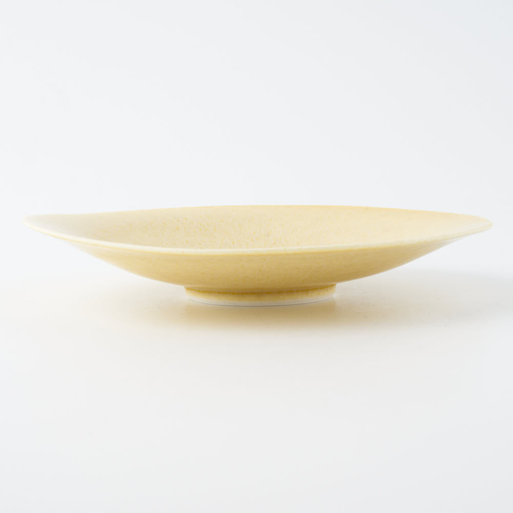 POTPURRI Glanta Plate S Yellow POTPURRI 陶磁器作家もの