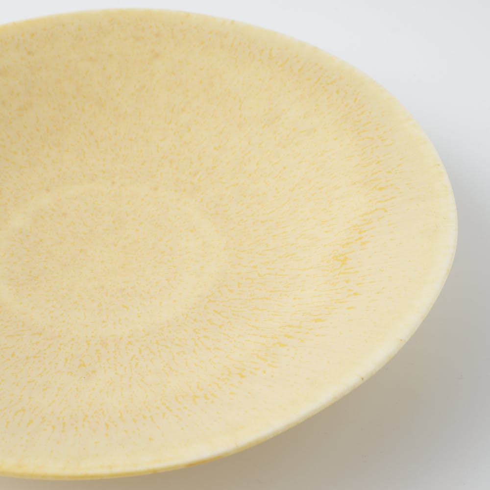 POTPURRI Glanta Plate S Yellow POTPURRI 陶磁器作家もの