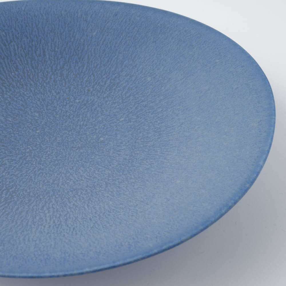 POTPURRI Glanta Plate M Blue POTPURRI 陶磁器作家もの