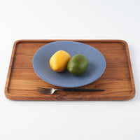 POTPURRI Glanta Plate M Blue POTPURRI 陶磁器作家もの