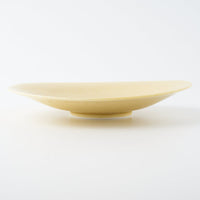 POTPURRI Glanta Plate M Yellow POTPURRI 陶磁器作家もの