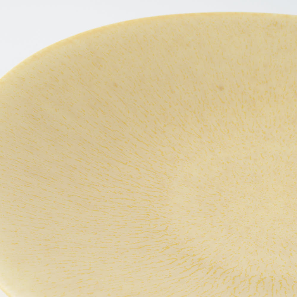 POTPURRI Glanta Plate M Yellow POTPURRI 陶磁器作家もの