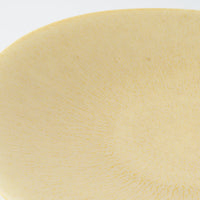 POTPURRI Glanta Plate M Yellow POTPURRI 陶磁器作家もの