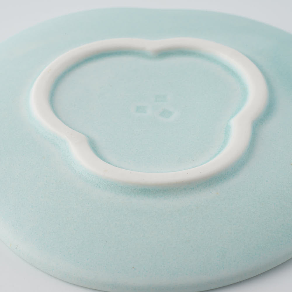 POTPURRI 三つ雲 水色 POTPURRI 陶磁器作家もの
