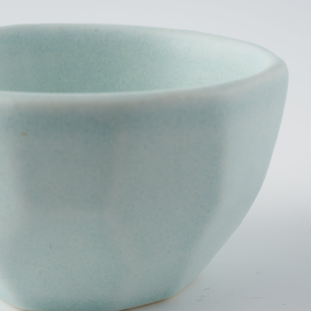POTPURRI さざ波 水色 POTPURRI 陶磁器作家もの
