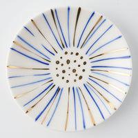 POTPURRI 金群青 花に水 POTPURRI 陶磁器作家もの