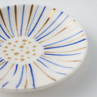 POTPURRI 金群青 花に水 POTPURRI 陶磁器作家もの