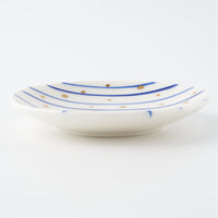 POTPURRI 金群青 川に光 POTPURRI 陶磁器作家もの
