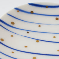 POTPURRI 金群青 川に光 POTPURRI 陶磁器作家もの