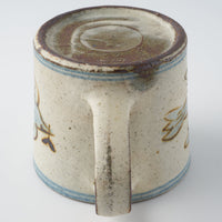 作家 マノメタカヒロ Blue birdマグカップ 作家 マノメタカヒロ 陶磁器作家もの