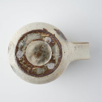 作家 マノメタカヒロ 鳥文象嵌マグカップ 白 作家 マノメタカヒロ 陶磁器作家もの