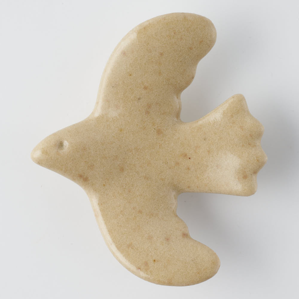 作家 マノメタカヒロ 鳥箸置き 黄 作家 マノメタカヒロ 陶磁器作家もの