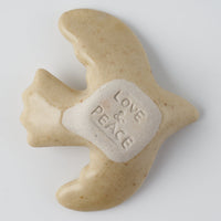 作家 マノメタカヒロ 鳥箸置き 黄 作家 マノメタカヒロ 陶磁器作家もの