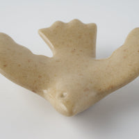 作家 マノメタカヒロ 鳥箸置き 黄 作家 マノメタカヒロ 陶磁器作家もの