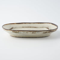 作家 マノメタカヒロ スクラッチ長方皿(中) 作家 マノメタカヒロ 陶磁器作家もの