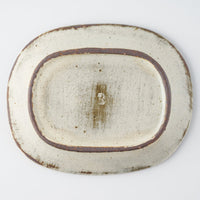 作家 マノメタカヒロ スクラッチ長方皿(中) 作家 マノメタカヒロ 陶磁器作家もの