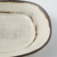 作家 マノメタカヒロ スクラッチ長方皿(中) 作家 マノメタカヒロ 陶磁器作家もの