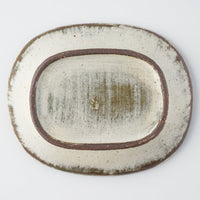 作家 マノメタカヒロ スクラッチ長方皿(小) 作家 マノメタカヒロ 陶磁器作家もの