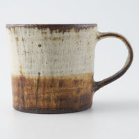 作家 マノメタカヒロ スクラッチツートンマグカップ 作家 マノメタカヒロ 陶磁器作家もの