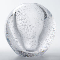 ガラス作家 村石信茂 水の球体(大) さざ波硝子店 ガラスもの