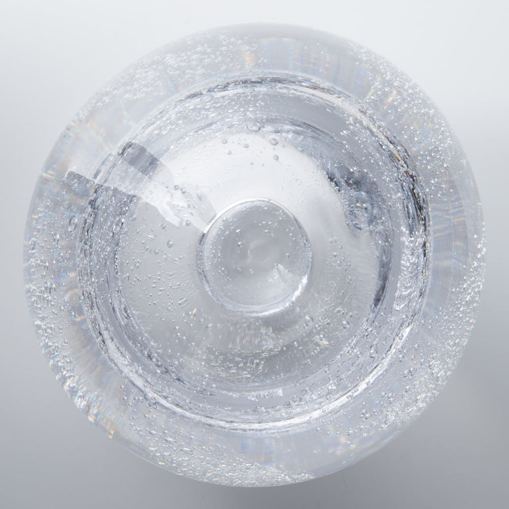 ガラス作家 村石信茂 水の球体(大) さざ波硝子店 ガラスもの